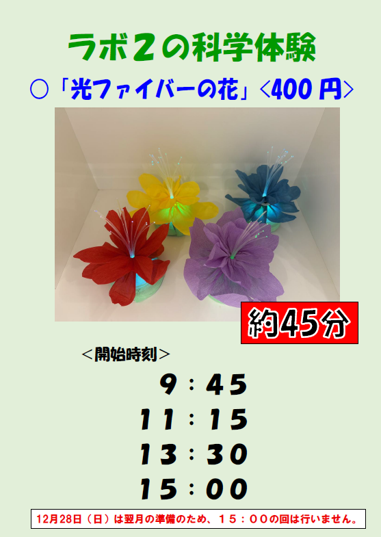 画像：ラボ2タイムスケジュール