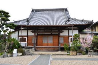 写真：十念寺（松本奎堂墓）