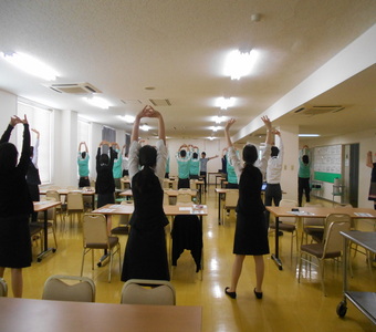 写真:実技の様子