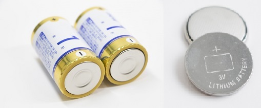 乾電池、コイン電池