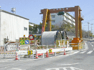 写真:施工状況