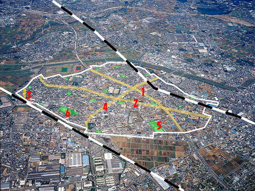 写真：北刈谷第二地区航空写真