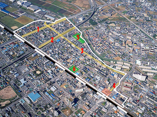 写真：野田第二地区航空写真