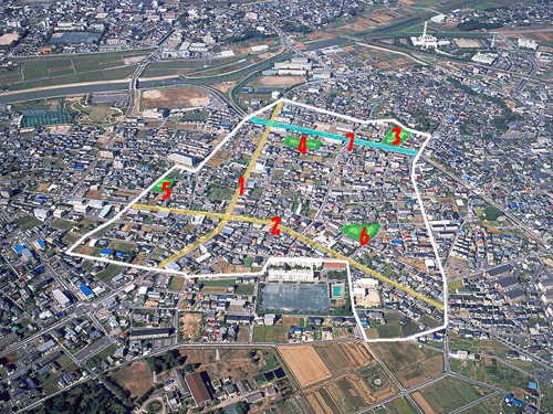 写真：刈谷半城土地区航空写真