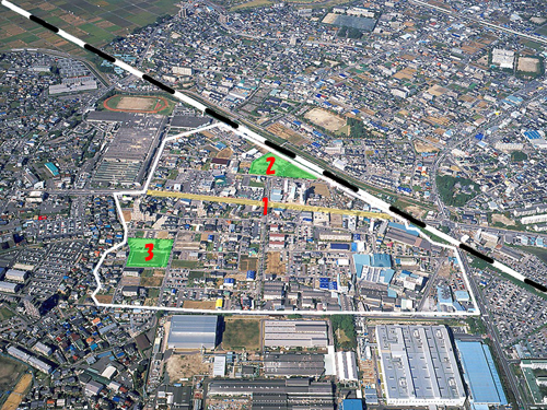 写真：北刈谷第三地区航空写真