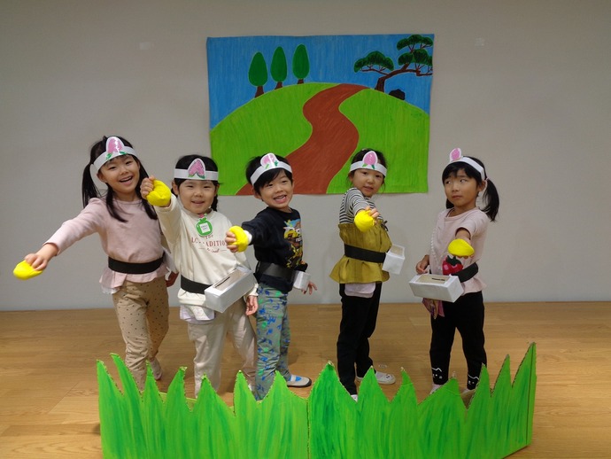 写真：生活発表会の様子