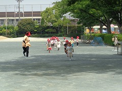 写真　園外保育