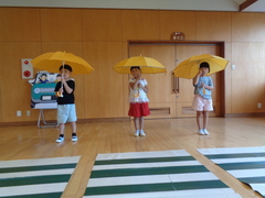 交通安全教室の写真