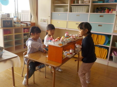 5歳遊び ケーキ屋