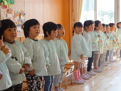 歌と器楽の発表会写真