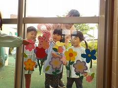 写真　ちょうちょが止まった