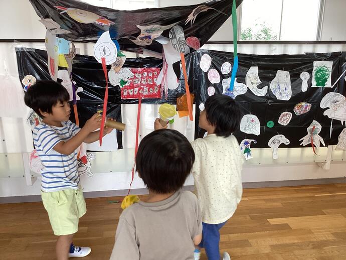 写真:年中児 運動会の様子