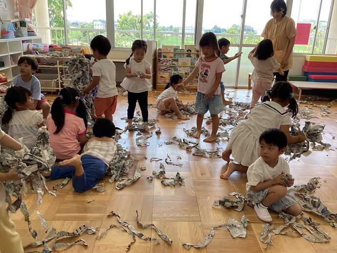 写真:夏野菜の様子