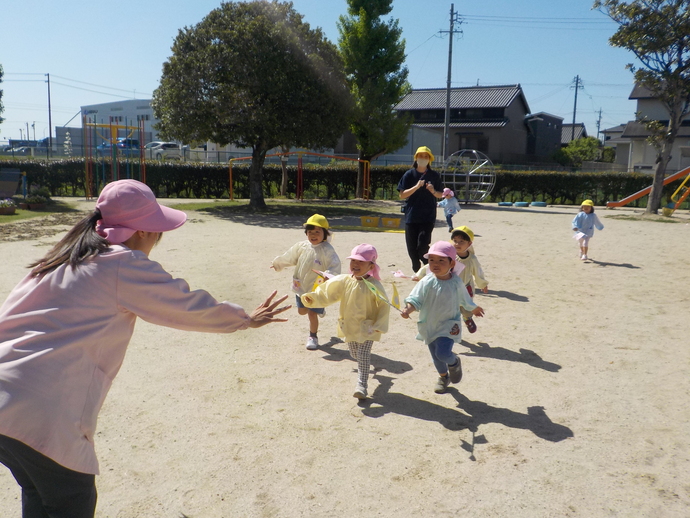 写真：かけっこ