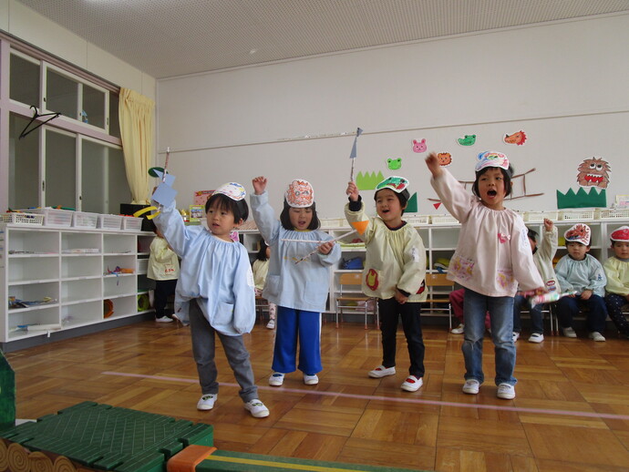 写真：劇遊びの様子