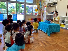 写真：七夕会の様子