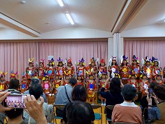 写真：チビッコ甲冑隊