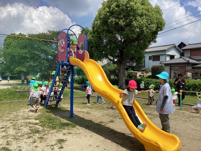 写真：春の遠足