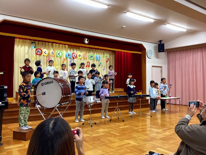 写真：演奏している様子