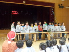 クリスマス会の様子