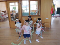 写真：年中児　遊びの様子