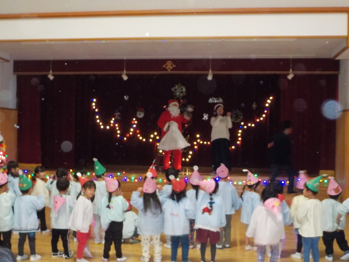 クリスマス会の写真