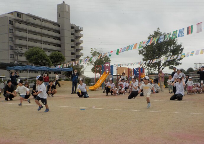 運動会の写真