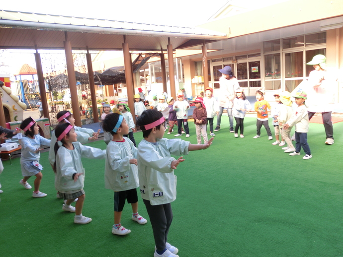 運動会練習の写真