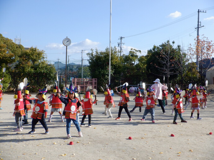写真：年長　甲冑