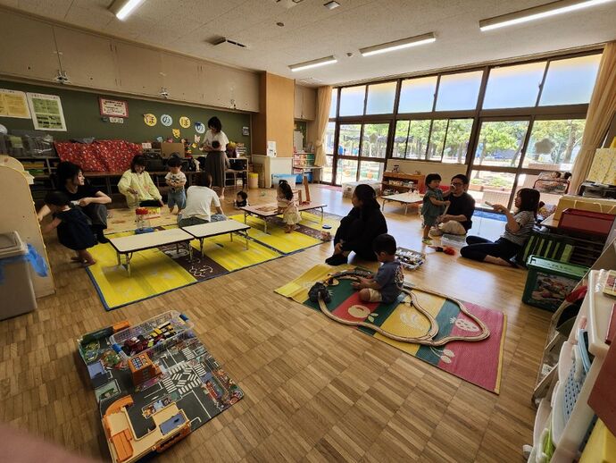 写真：ほのぼの様子