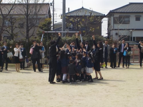 写真：年長児　クリスマス会