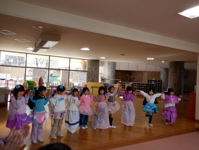 写真：年長　ファッションショー