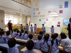 写真：年長児　科学体験教室