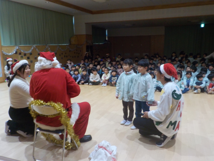 写真：クリスマス会の様子