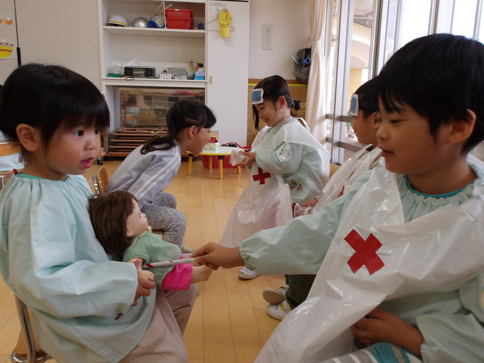 写真：年少児asagao