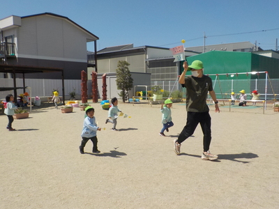 写真:年少児asagao