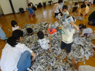 幼児園ウィークの様子