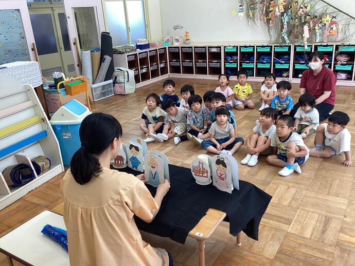 写真：七夕の様子