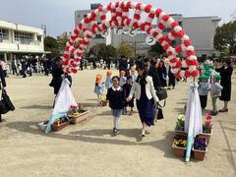 修了式の写真