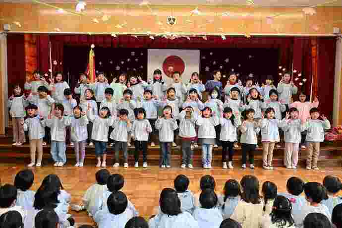 写真:秋の遠足の様子