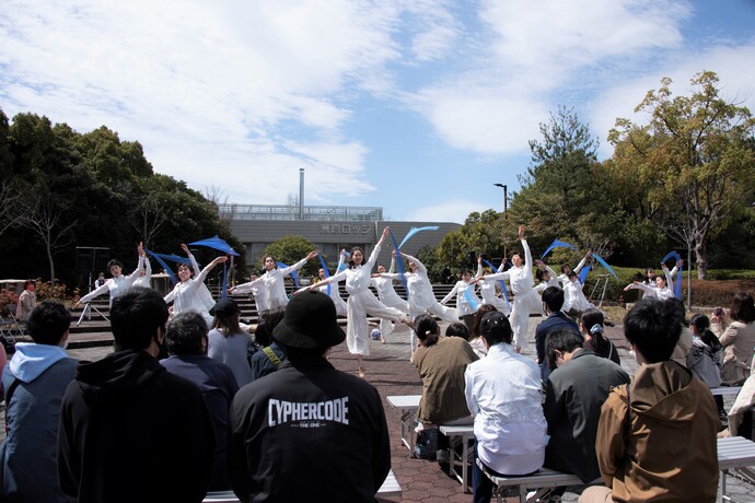 野外ステージの写真