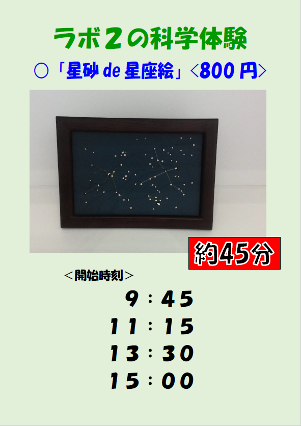 画像：ラボ2タイムスケジュール