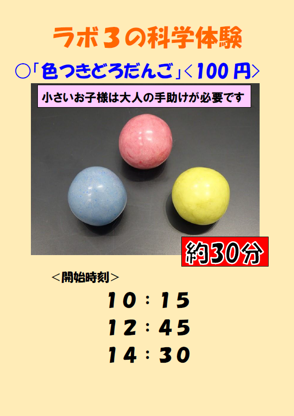 画像：ラボ3タイムスケジュール