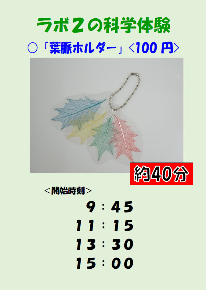 画像：ラボ2タイムスケジュール