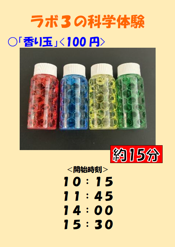 画像：ラボ3タイムスケジュール
