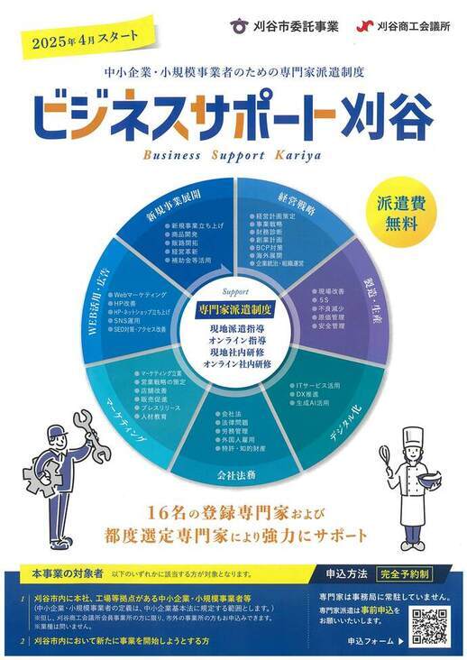 ビジネスサポート刈谷チラシ