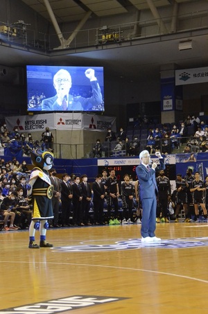 写真：市長挨拶の様子