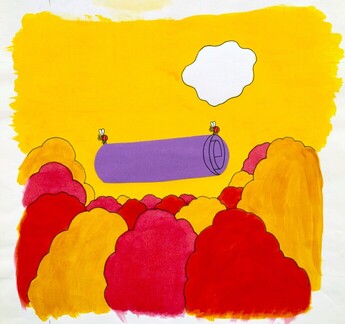 長新太 アブアアとアブブブ(童心社)原画 1976年