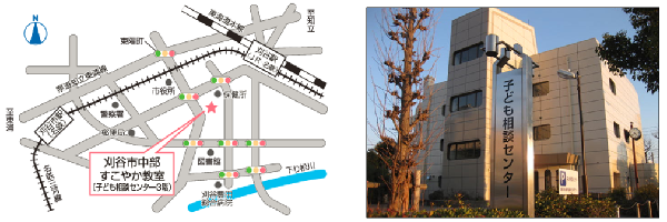 地図：中部すこやか教室