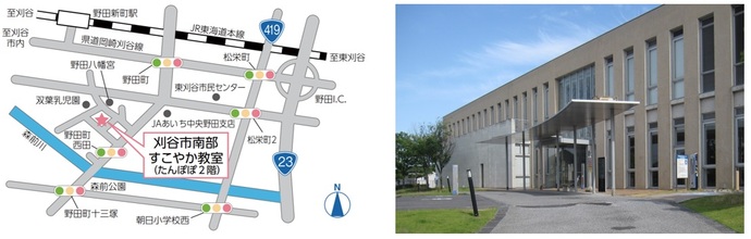 地図：南部すこやか教室